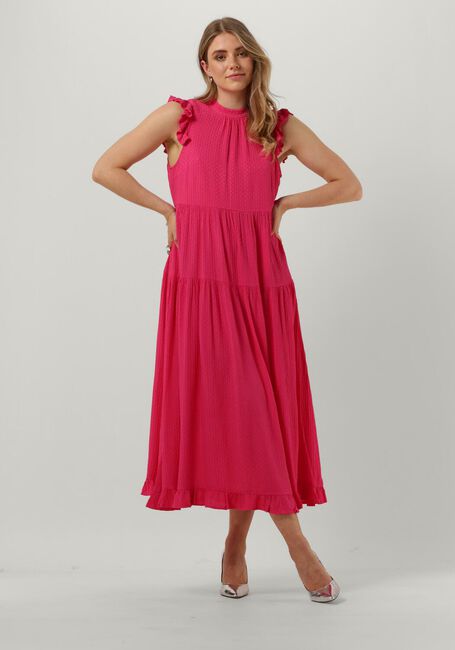 Fuchsia Y.A.S. Midi jurk YASLOLA SL LONG DRESS S. - large