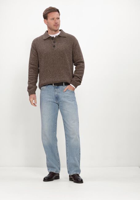 THE GOODPEOPLE Pull KPOLO en marron - large
