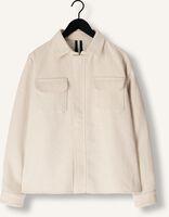 Ecru PROFUOMO Overshirt OVERSHIRT ZIP HERRINGBONE Ecru PROFUOMO Overshirt OVERSHIRT ZIP HERRINGBONE - medium