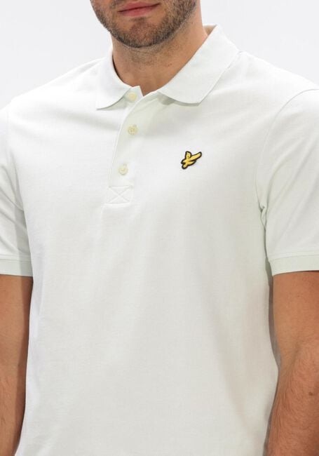 LYLE & SCOTT Polo PLAIN POLO SHIRT Bleu clair - large