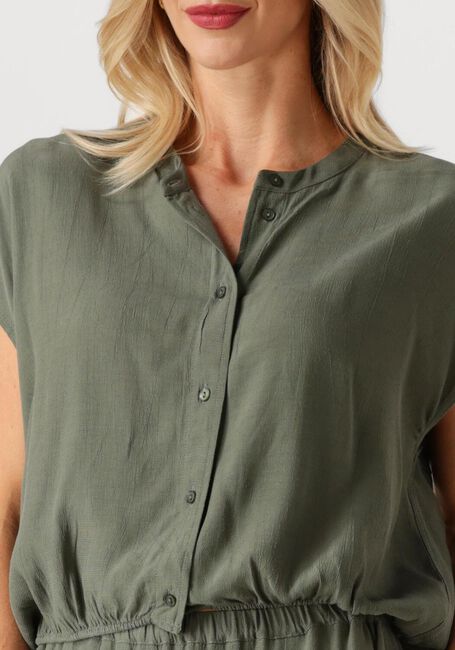 Groene BY-BAR  LODE VISCOSE BLOUSE - large