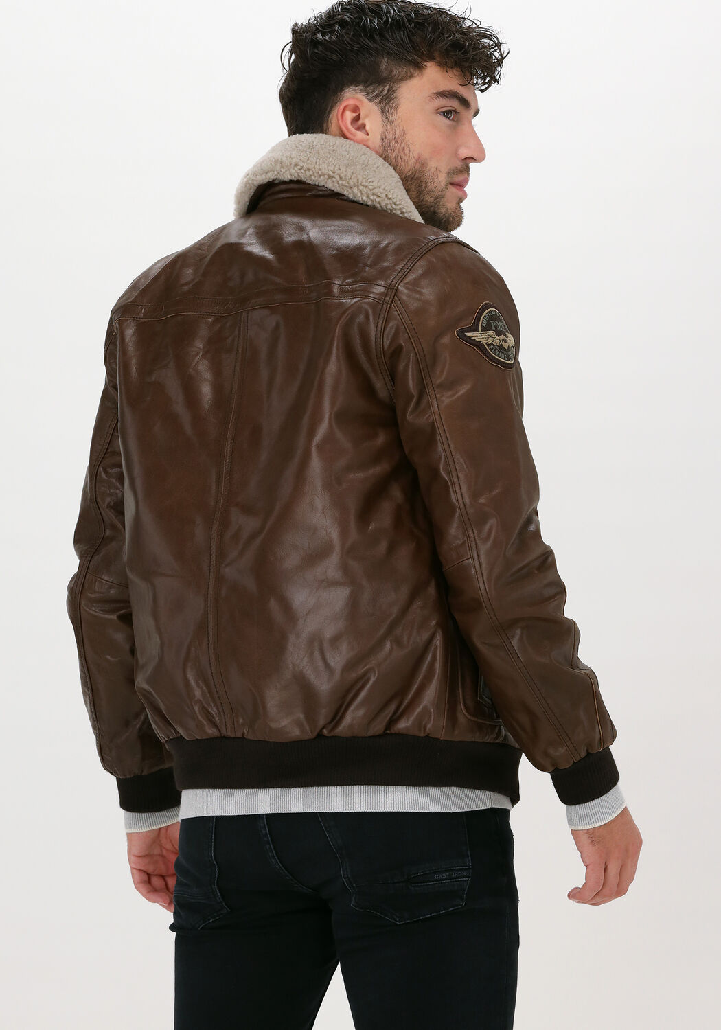 PME LEGEND Veste en cuir BOMBER JACKET 