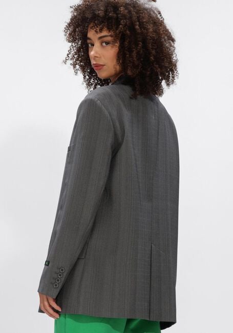 Grijze ALIX THE LABEL Blazer LADIES WOVEN STRUCTURED BLAZER - large