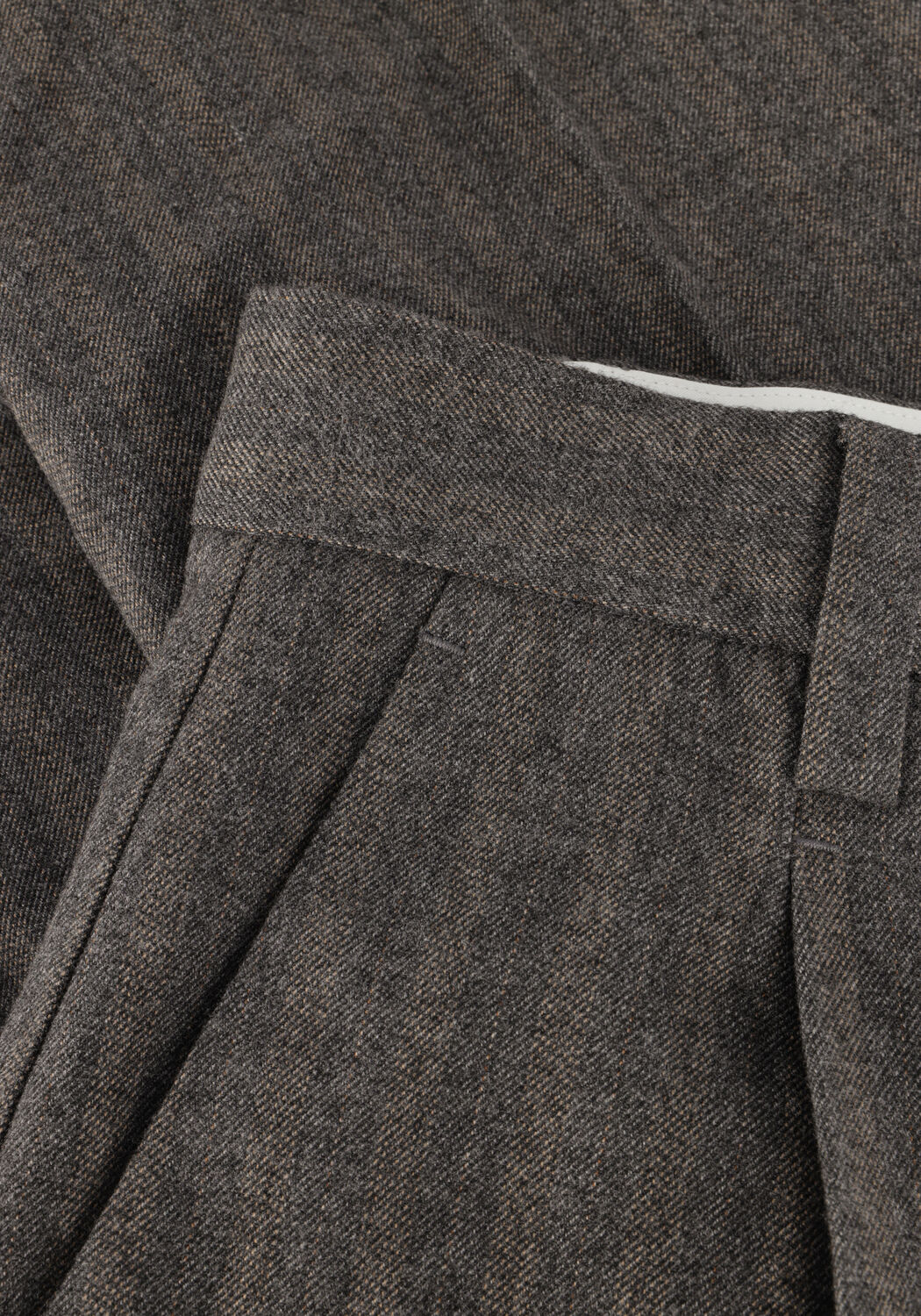 SECOND FEMALE Pantalon HOLLANDA TROUSERS Gris fonc&eacute; - large