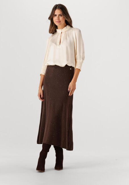 LIU JO Jupe maxi GONNA MGLIA LONGUET en marron - large