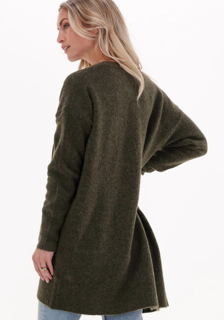 SELECTED FEMME Gilet LULU NEW LS KNIT LONG CARDIGAN B en vert - large