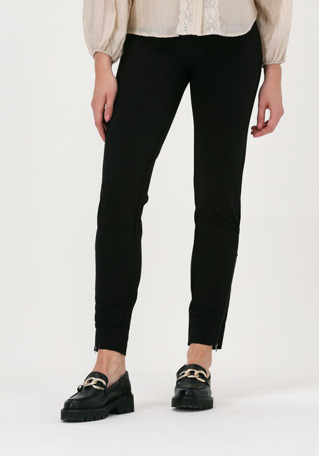 CO'COUTURE Pantalon ULRICA ZIP PANT en noir - large