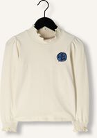 MOODSTREET TOP LAURE WITH SMOCK Hauts & T-shirts Écru MOODSTREET TOP LAURE WITH SMOCK Hauts & T-shirts Écru - medium