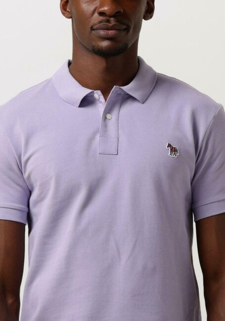 PS PAUL SMITH Polo MENS SLIM FIT SS POLO SHIRT ZEBRA Lilas - large
