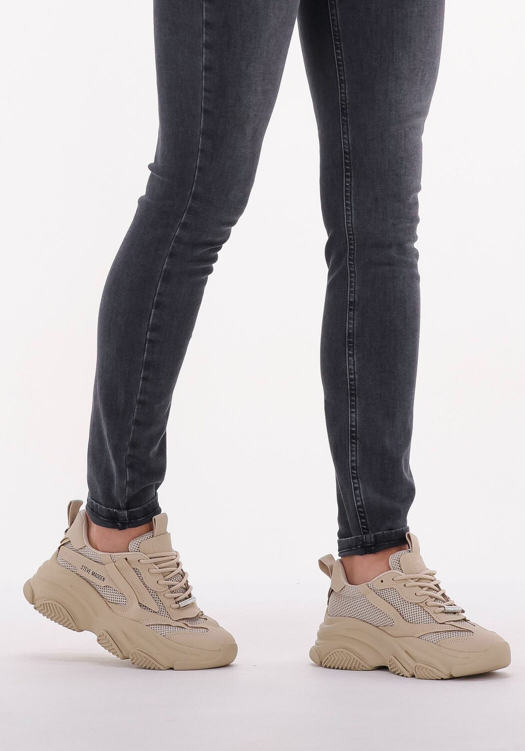 STEVE MADDEN Baskets basses POSSESSION en beige - large