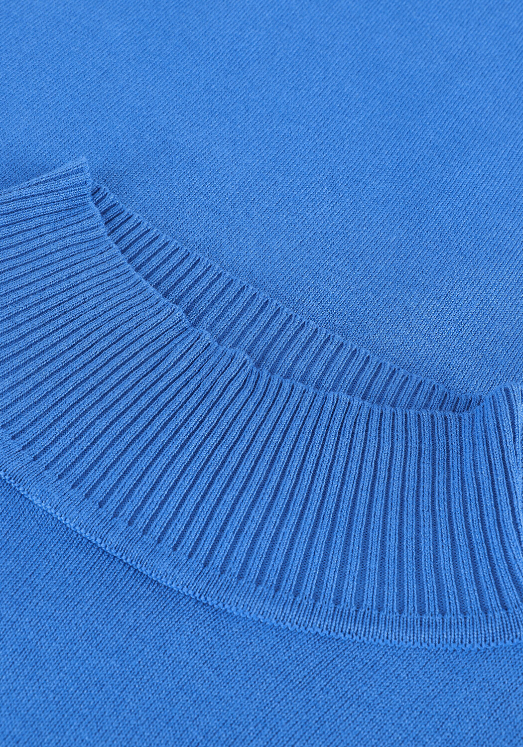 MINUS Haut LIMA ROLL NECK KNIT Bleu clair - large