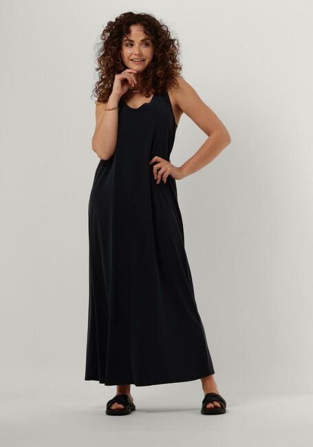 Zwarte SELECTED WOMEN Maxi jurk SLFROBERTA SL KNOT ANKLE DRESS - large