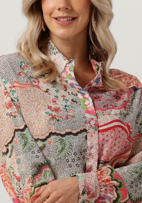 ALIX THE LABEL LADIES WOVEN FANCY MIX BLOUSE Blouses en multicolore - large