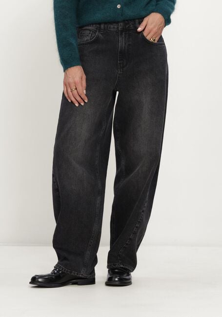 STUDIO ANNELOES Pantalon large Frenkie balloon trousers en noir - large
