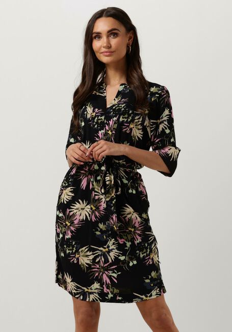 SCOTCH & SODA Mini robe ALLOVER PRINTED LOOSE FIT DRESS en noir - large