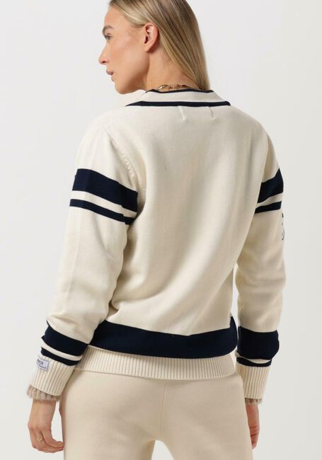 MERCER AMSTERDAM Gilet THE MERCER MONOGRAM CARDIGAN Écru - large