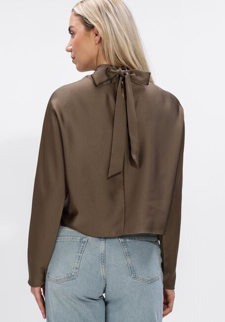 Grijze DANTE6  LORELLE SATIN BOW TOP - large