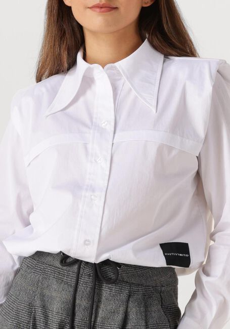 Witte HAUTE L'AMITIÉ  POPLIN ROLOU SHIRT - large