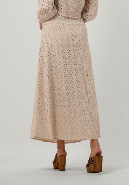 NEO NOIR Jupe maxi TORINO WAVE SKIRT en beige - large
