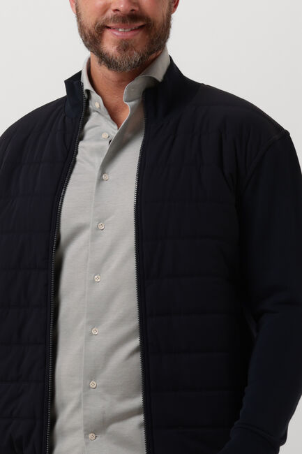 Donkerblauwe PROFUOMO Gewatteerde jas PPUJ10048 - large