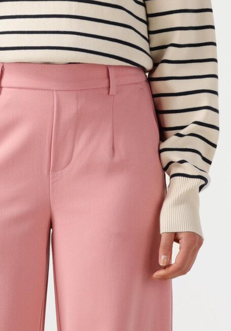 OBJECT Pantalon OBJLISA WIDE PANT Rose clair - large