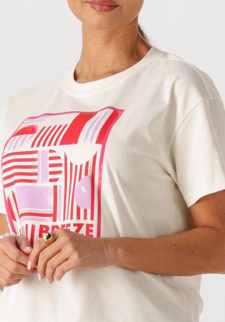 Witte POM AMSTERDAM Tops & T-shirts TSHIRT BREEZE - large