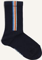 Donkerblauwe MELTON Beenmode VERTICAL STRIPES SOCKS - medium