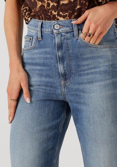 Blauwe TOMMY JEANS Straight leg jeans LAYLA HR SLIM STR BI0134 - large