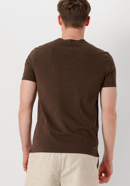 PROFUOMO T-shirt T-SHIRT CREW NECK SS en marron - large