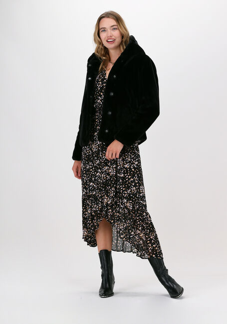 GIACOMO THE JACKET Manteau en fausse fourrure 13 LT FUR en noir - large