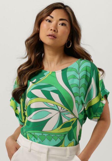 ANA ALCAZAR Haut 089644-3357 en vert - large