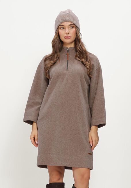 MOSCOW Mini robe 78-06-INFLUENCE-2 en taupe - large