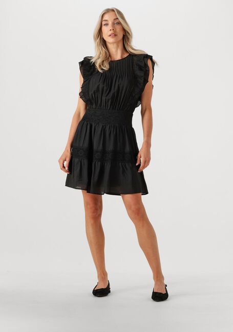 CO'COUTURE Mini robe CALLUMCC FRILL PINTUCK DRESS en noir - large