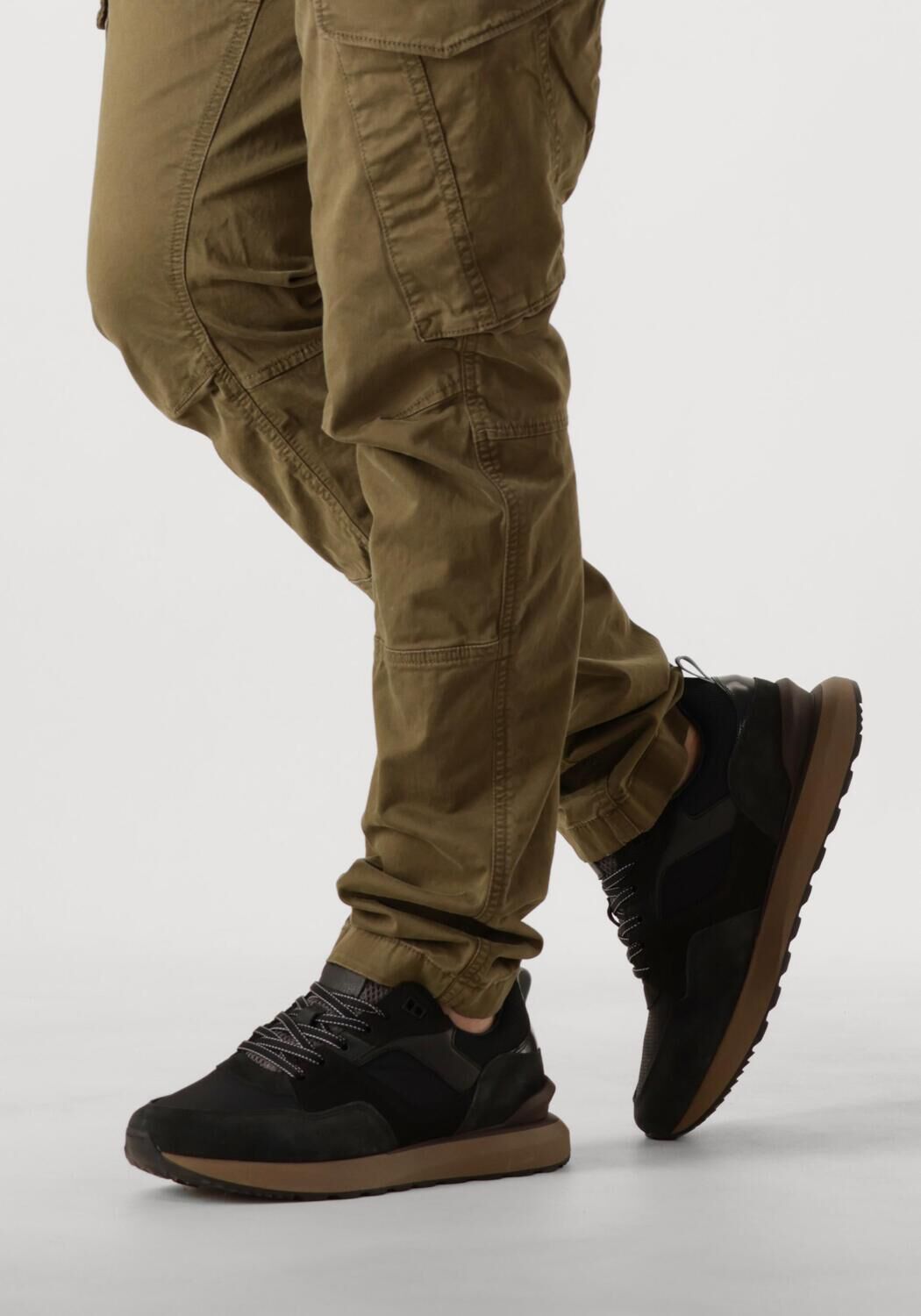 Zwarte CLAY Sneakers 13833 - large