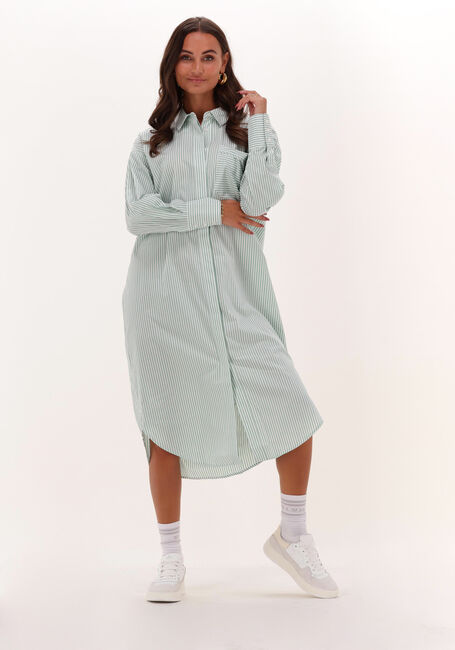 JUST FEMALE Robe midi SUN SHIRT DRESS Menthe - large