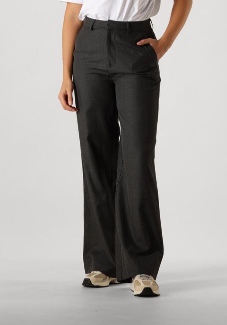 ALIX THE LABEL Pantalon LADIES WOVEN WIDE LEG PANTS en gris - large