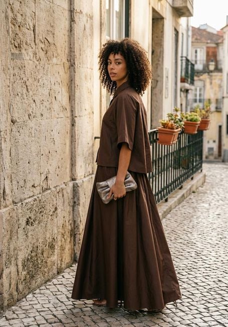 EST'SEVEN ALIJAH BLOUSE RNBW Blouses en marron - large