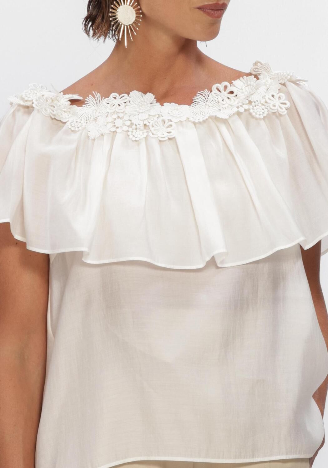 COPENHAGEN MUSE CMMOLLY-BLOUSE Blouses &Eacute;cru - large