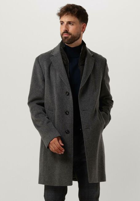 Grijze BOSS BLACK Mantel H-HYDE-BIB-234 - large