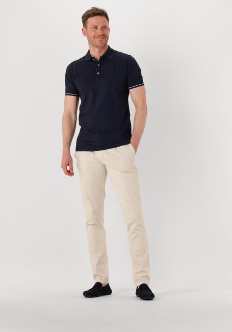 GENTI Polo POLO 3 BUTTON SS J2001-1212 Bleu foncé - large