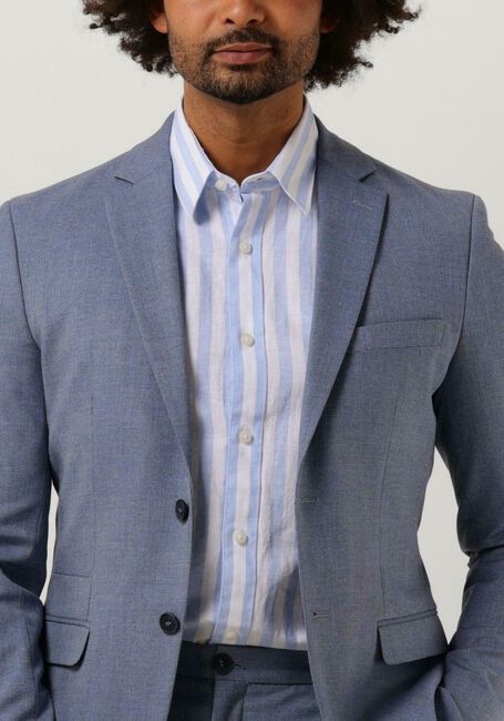 SELECTED HOMME SLHSLIM-TIMELIAM LT BLU STRUC BLZ FLEX B Vestons Bleu clair - large