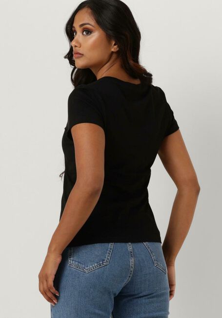 CALVIN KLEIN T-shirt CORE INSTIT LOGO SLIM FIT TEE en noir - large