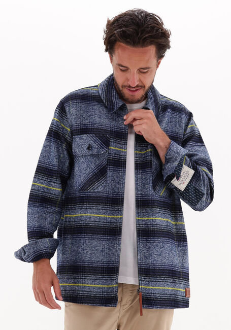 Multi SCOTCH & SODA Overshirt CHECKED SHIRT JACKET - large