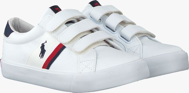 Witte POLO RALPH LAUREN Lage sneakers GAFFNEY EZ  - large