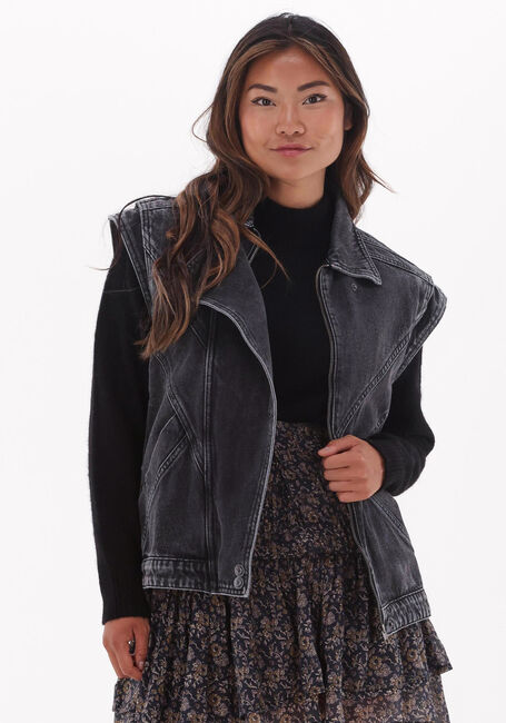 Grijze CIRCLE OF TRUST Gilet LOULOU DNM GILET - large