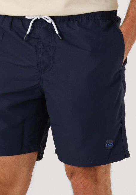 Donkerblauwe SHIWI Zwembroeken MEN MIKE SWIM SHORTS 7 INCH SOLID - large