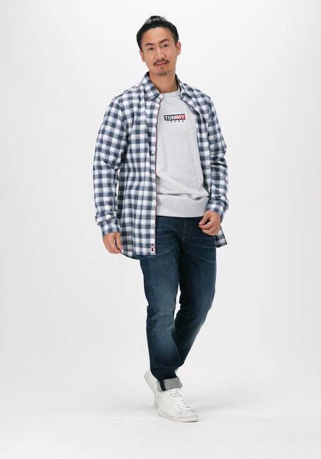 TOMMY JEANS Chandail TJM ENTRY GRAPHIC CREW Gris clair - large