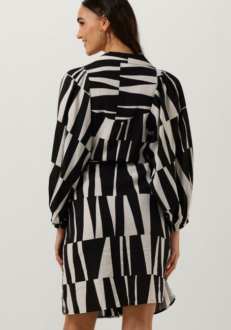 OBJECT Mini robe TARO 3/4 DRESS 126 en noir - large