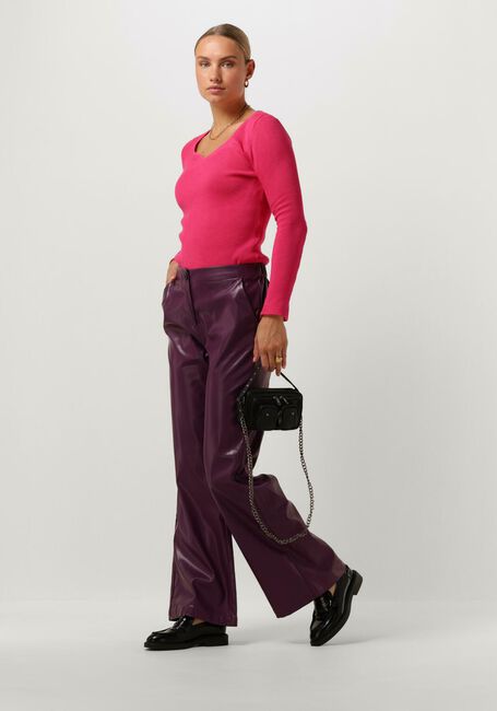 YDENCE KNITTED TOP CHIARA Hauts & T-shirts Fuchsia - large