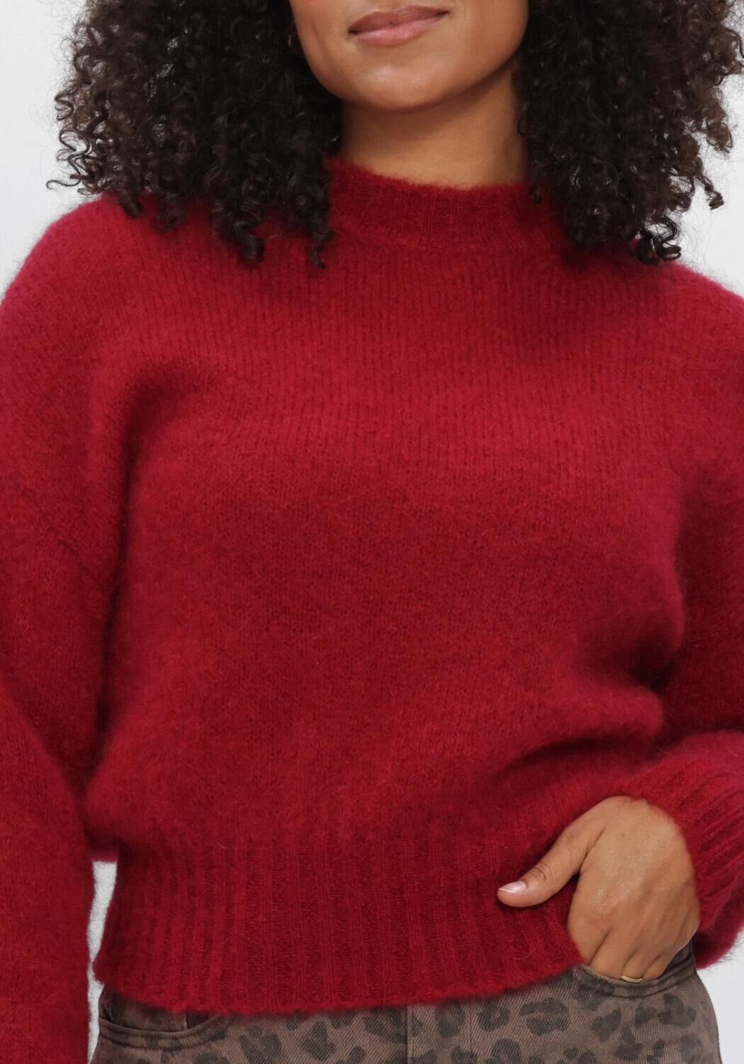BY-BAR Pull SONNY PULLOVER en rouge - large
